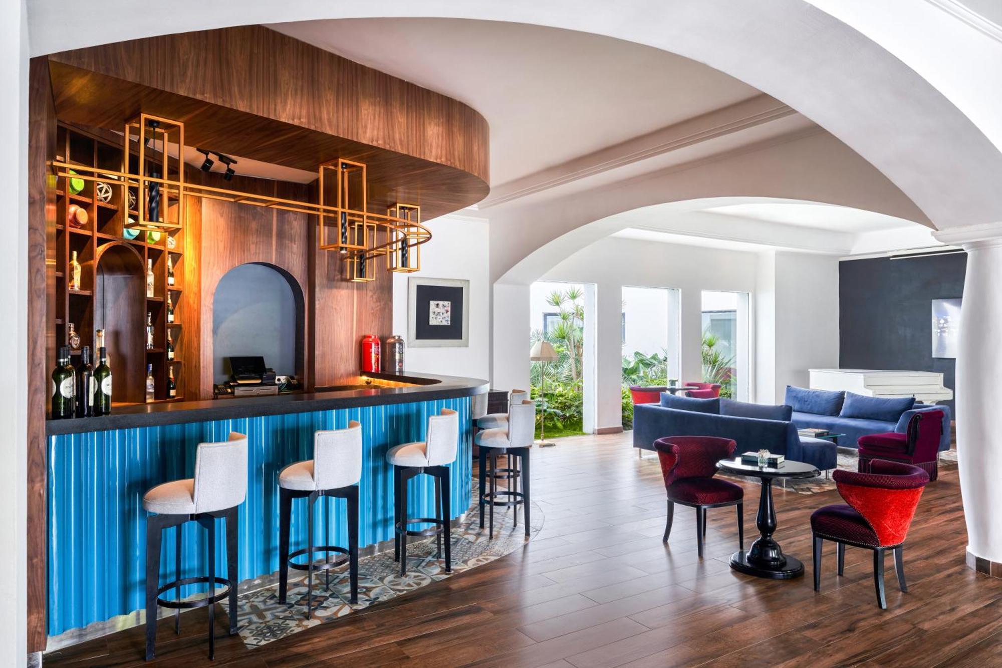 Pullman Mazagan Royal Golf & Spa El Jadida Exterior foto The bar at the 19th floor
